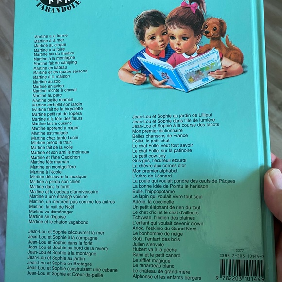 French Vintage book- Martine et le Chat Vagabond - Picture 2 of 3